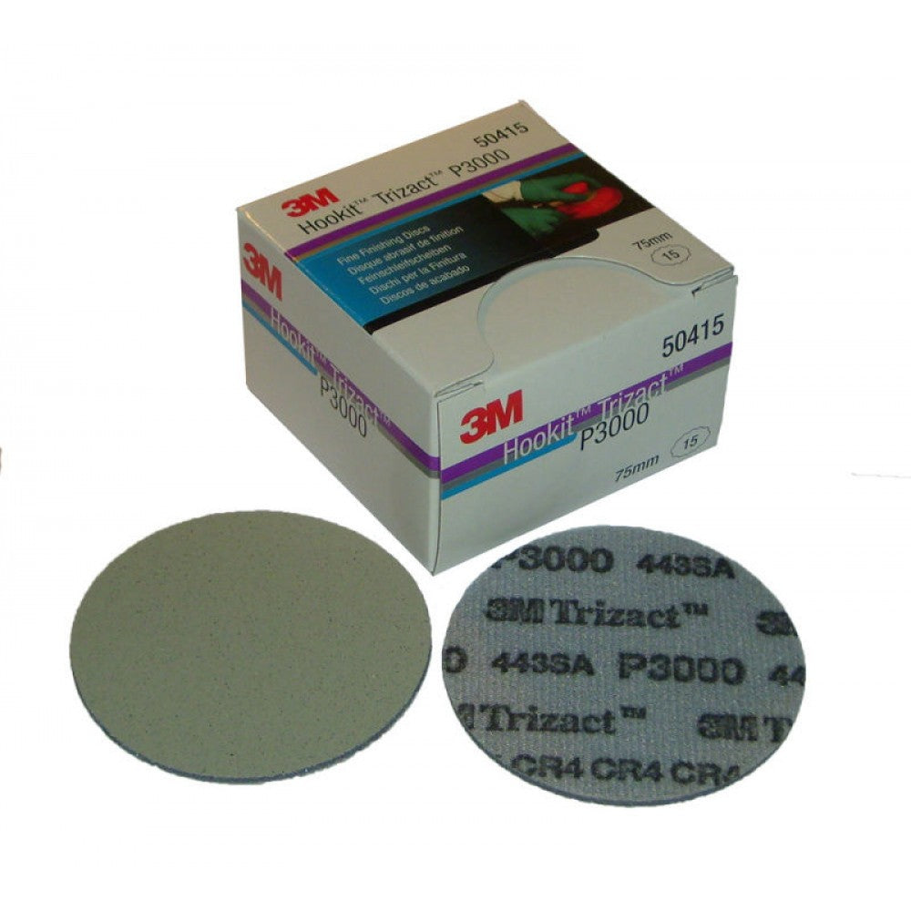 3M Trizact 3000 Fine Finishing Disc 75mm