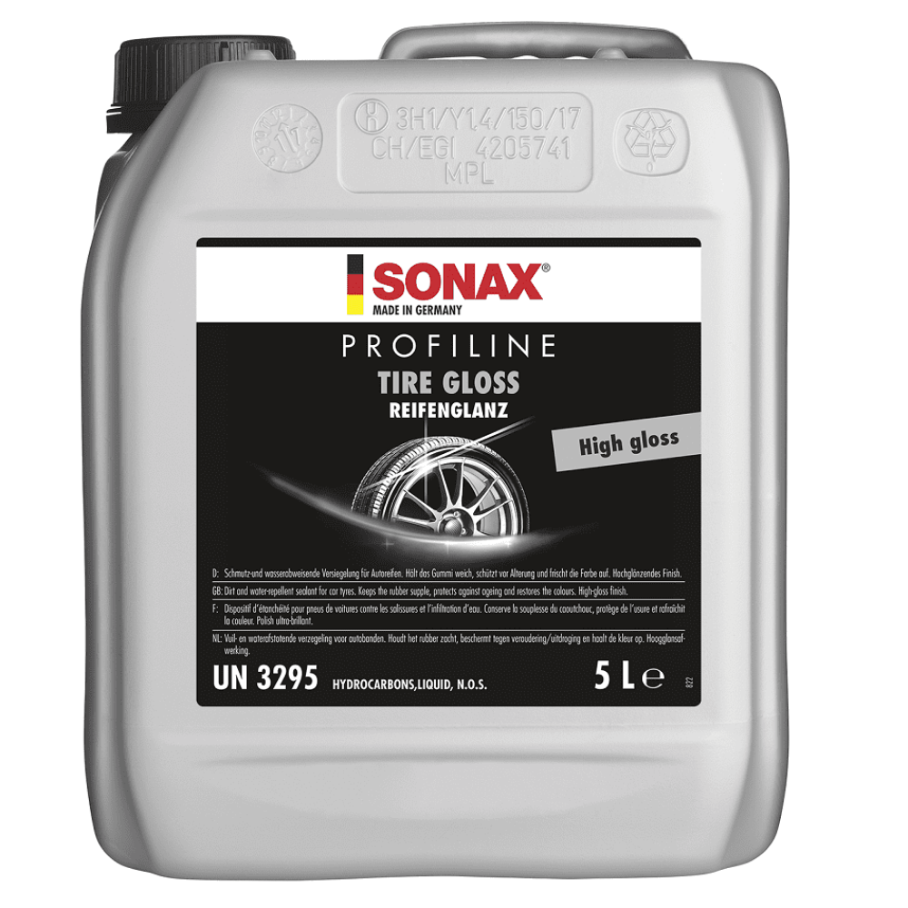 Tire Gloss Sonax Profiline, High Gloss, 5L - 235500 - Pro Detailing