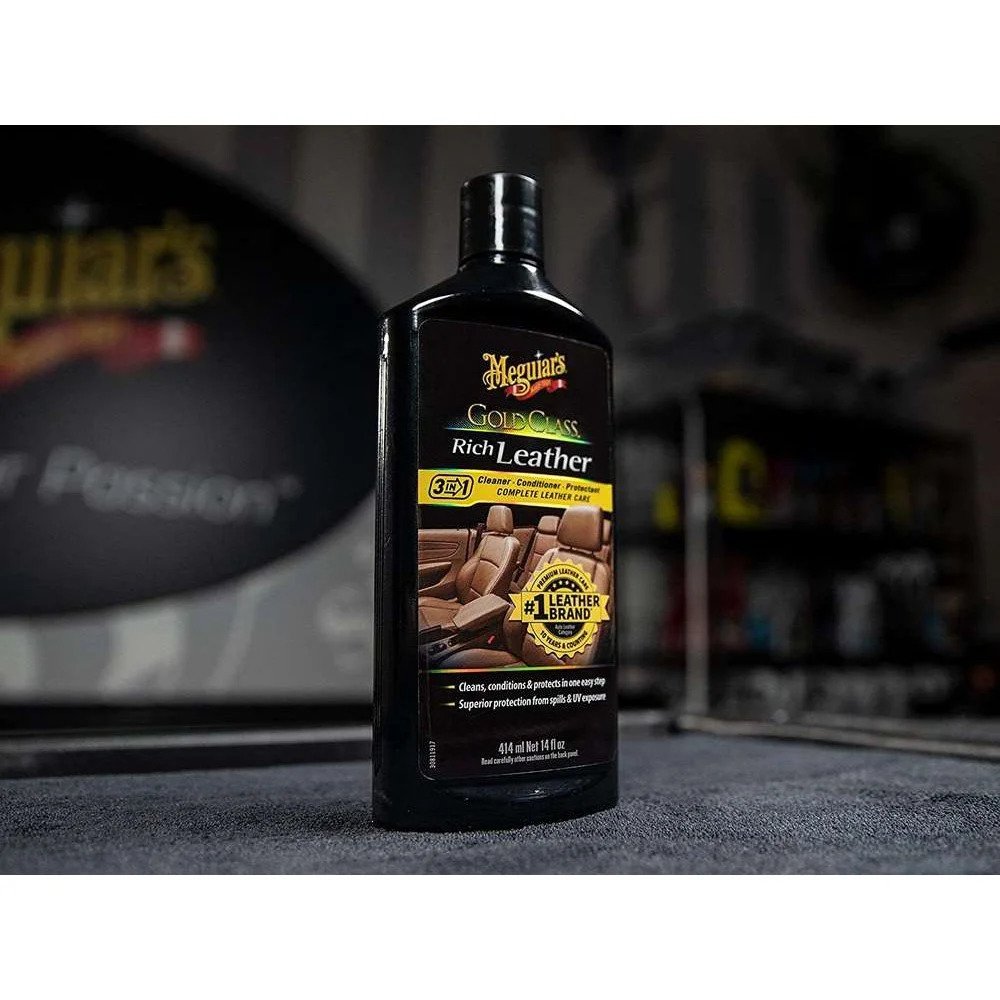 Meguiars G7214 Gold Class Leather Cleaner/Conditoner