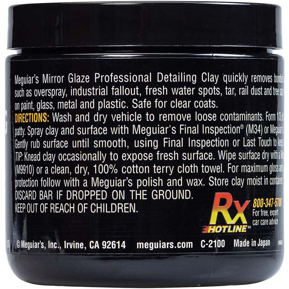 Meguiar's C2100 Professional Detailing Clay - 200 g, Aggressive