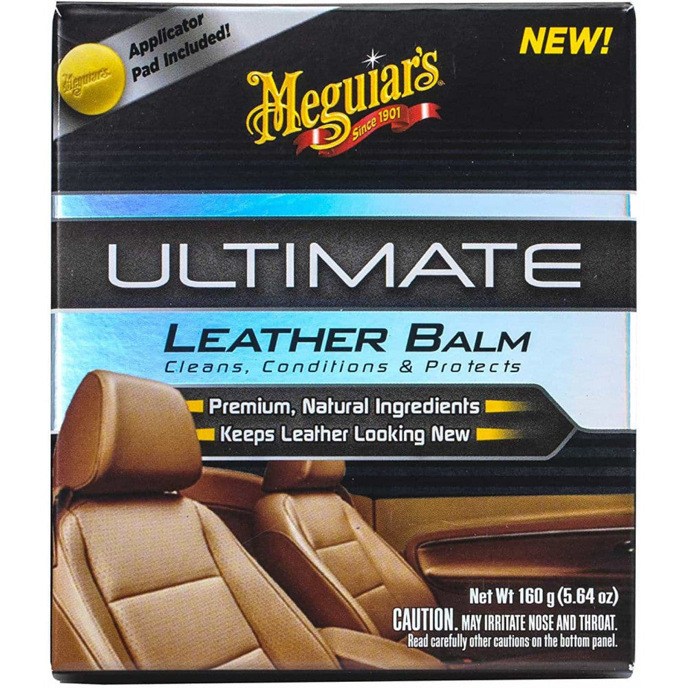 Crème de soin du cuir Meguiar's Ultimate Leather Balm, 142 g