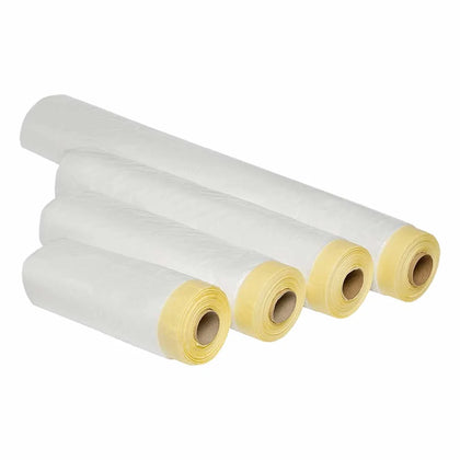 Plastic Film with Tape Colad, 90m x 25m