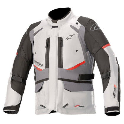 Potovalna motoristična jakna Alpinestars Andes V3 Drystar, siva