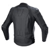 Usnjena motoristična jakna Alpinestars Missle V2 Airflow, črna