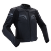 Usnjena moto jakna Richa Matrix 2, črna/siva