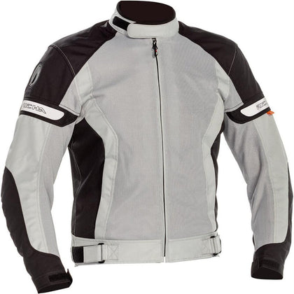 Motoristična jakna Richa Cool Summer kratka jakna, črna/siva