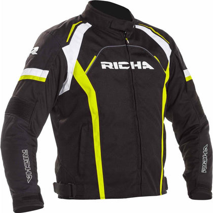 Мото яке Richa Falcon 2 Jacket, черно/жълто/бяло