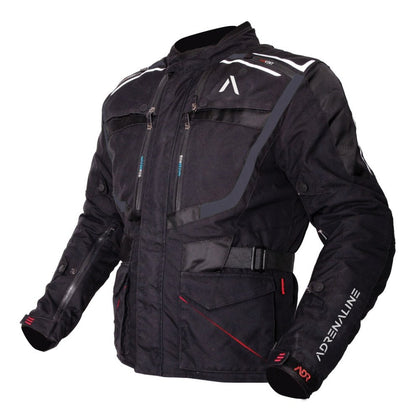 Touring Moto Jacket Adrenaline Orion PPE, Μαύρο