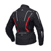 Moto touring jakna za ženske Adrenaline Orion Lady PPE, črna