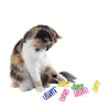 Giocattolo per gatti PawzUp PawBounce, 5,5 x 3 cm, 4 pezzi