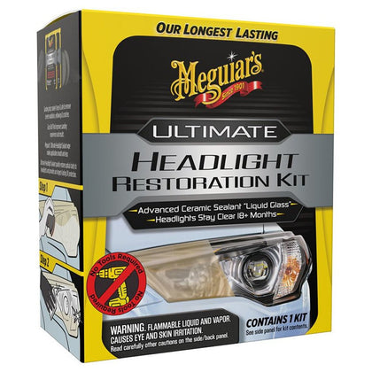 Kit de restauração de faróis Meguiar's Ultimate