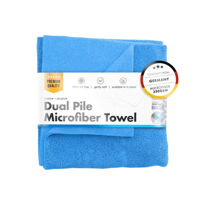 Ściereczka z mikrofibry ChemicalWorkz Dual Pile Towel, 350 GSM, 40 x 40 cm, niebieska