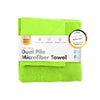 Microfibre Cloth ChemicalWorkz Dual Pile Towel, 350 GSM, 40 x 40cm, Green