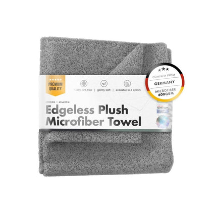 Microfibre Cloth ChemicalWorkz Edgeless Plush Towel, 600 GSM, 40 x 40cm, Szürke