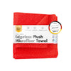 Tkanina od mikrovlakana ChemicalWorkz Edgeless Plišani ručnik, 600 GSM, 40 x 40 cm, crveni