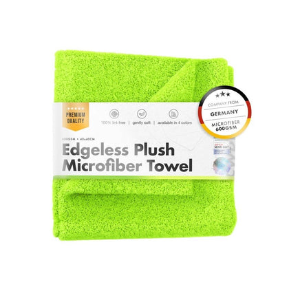 Mikrovláknová utierka ChemicalWorkz Edgeless Plush Towel, 600 GSM, 40 x 40 cm, zelená