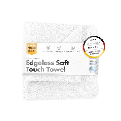 Микрофибърна кърпа ChemicalWorkz Edgeless Soft Touch, 500GSM, 40 x 40 см, бяла
