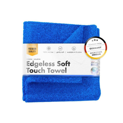 Микрофибърна кърпа ChemicalWorkz Edgeless Soft Touch Towel, 500 GSM, 40 x 40 cm, синя
