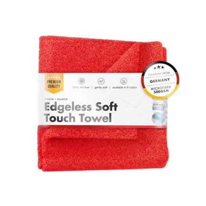 Микрофибърна кърпа ChemicalWorkz Edgeless Soft Touch, 500GSM, 40 x 40 см, червена
