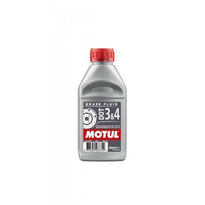 Líquido de frenos Motul DOT 3 y 4, 500 ml