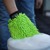 Mikrovlaknena pralna rokavica Chenille Washing ChemicalWorkz, zelena