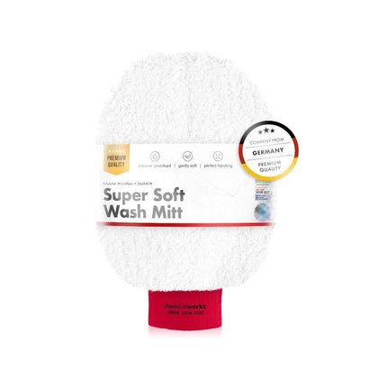 Mikrovlakenska pralna rokavica ChemicalWorkz Supersoft, rdeča