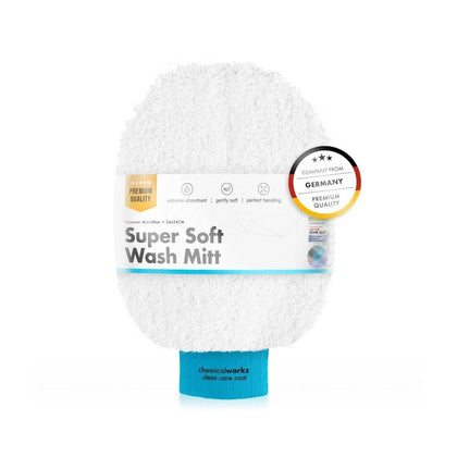 Rukavica za pranje od mikrovlakana ChemicalWorkz Supersoft, tirkizna