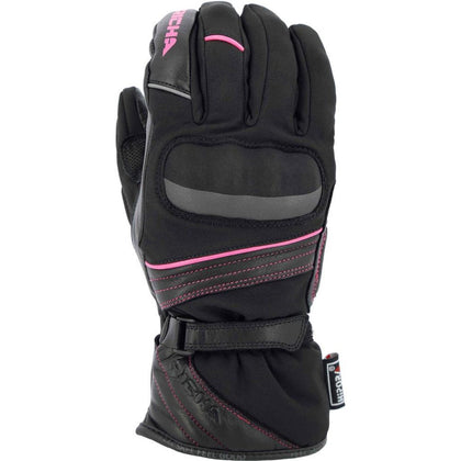 Дамски мотоциклетни ръкавици Richa Ella WP, черно/розово