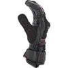 Ženske motoristične rokavice Richa Ella WP, črne/roza