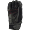Δερμάτινα γάντια μοτοσυκλέτας Richa Protect Summer 2, Μαύρο/Κόκκινο