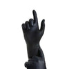 Нитрилни антистатични ръкавици, устойчиви на химически вещества AMPri Solid Safety Chem Ex, черни, 100 бр.