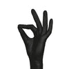 Nitrilové rukavice bez púdru AMPri Style Black, čierne, 100 ks