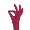 Nitrilne rokavice brez pudra AMPri Style Grape, Granat, 100 kosov