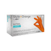 Γάντια Nitrile Powder Free AMPri Style Orange, Orange, 100 τμχ