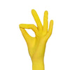Nitrile Gloves Powder Free AMPri Style Lemon, Yellow, 100 pcs