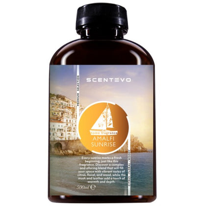 Olejek eteryczny do odświeżania powietrza ScentEvo Amalfi Sunrise, 250ml