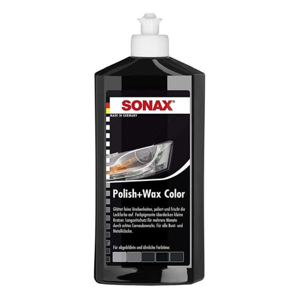 Polish and Wax Sonax Color Black, 250ml