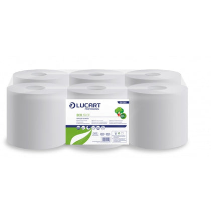 Paper Towels Lucart Eco, 435 sheets, 100m, 6pcs