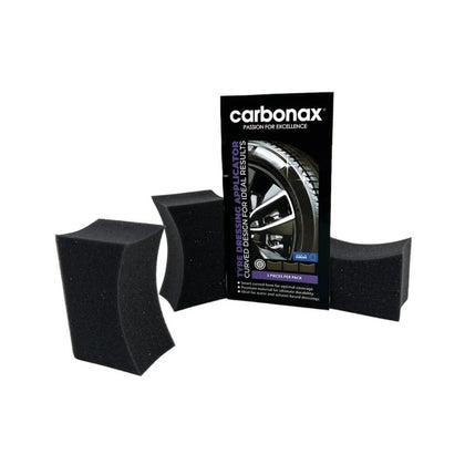 Tire Dressing Applikátor Készlet Carbonax, 3 db