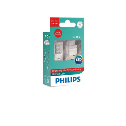 LED Bulb Set 12V, P21W - 5W, Philips Ultinon Pro3100, White, 2 pcs