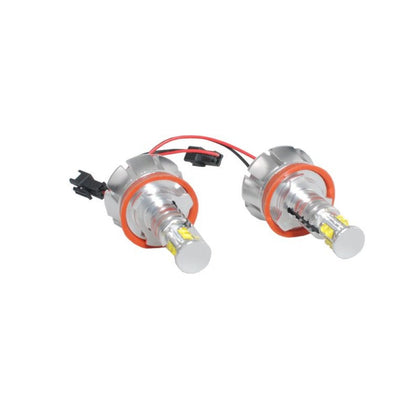 LED Bulb Set H8 Angel Eyes BMW M-Tech, White, 2 pcs