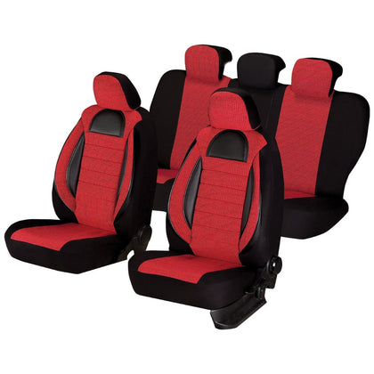 Състезателен комплект чадъри за столчета за кола, червен