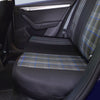Комплект калъфи за седалки Umbrella Sport, черно - синьо