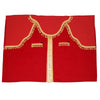 Truck Velvet Curtain Set Mega Drive, Red and Gold