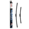 Windshield Wipers Bosch Aerotwin A 555 S, 600/400mm, Audi, Seat, Skoda, Volkswagen