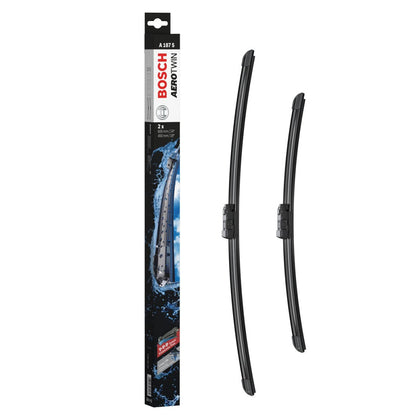 Windshield Wipers Aerotwin A187S, 600/450mm, Fiat, Lancia, Peugeot, Skoda, VW, Hyundai, Kia, Alfa Romeo