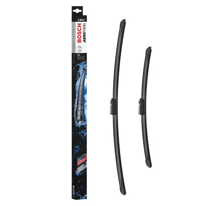 Windshield Wipers Set Bosch Aerotwin A863S, 650/450mm, Audi, VW, Seat, Skoda, Kia, Cupra