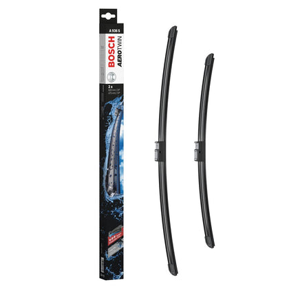 Windshield Wipers Set Bosch Aerotwin A936S , 600/475mm, Audi A3, Skoda Octavia, VW Jetta