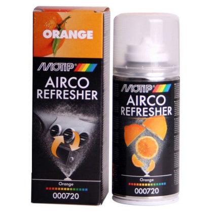 A/C Cleaner Motip Airco Refresher, Πορτοκαλί, 150ml