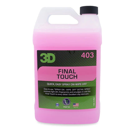 Quick Detailer Rapid 3D Final Touch, 3.78L